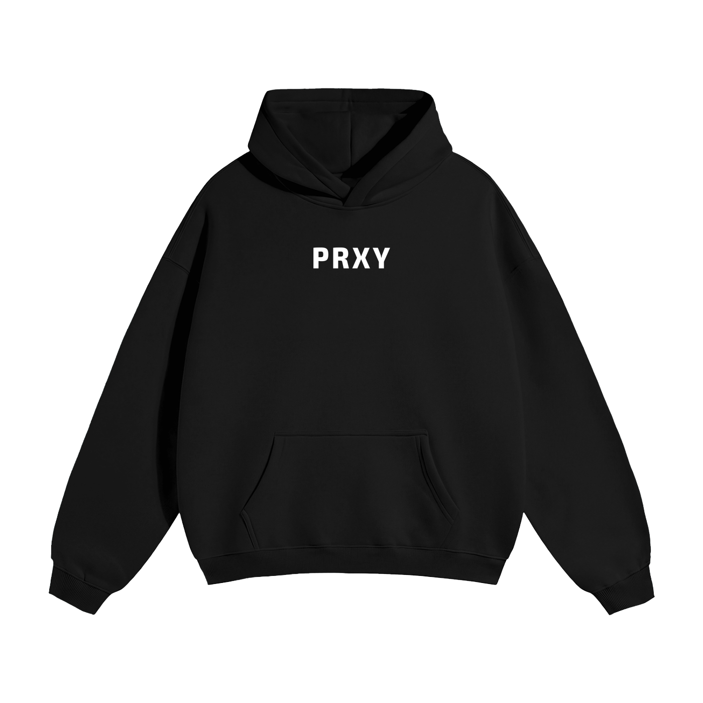 Front view of The Original PRXY hoodie